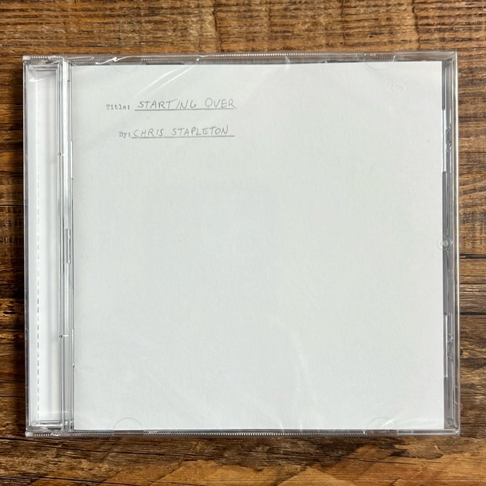 Starting Over CD - Chris Stapleton